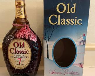 "Old Classic" 7 Year Whiskey 1960's? Unopened w/Original Gift Box