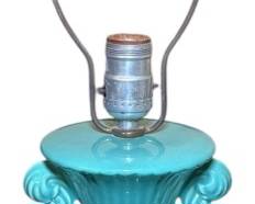 McCoy Teal Table Lamp