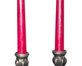 Vintage Metal Candlesticks