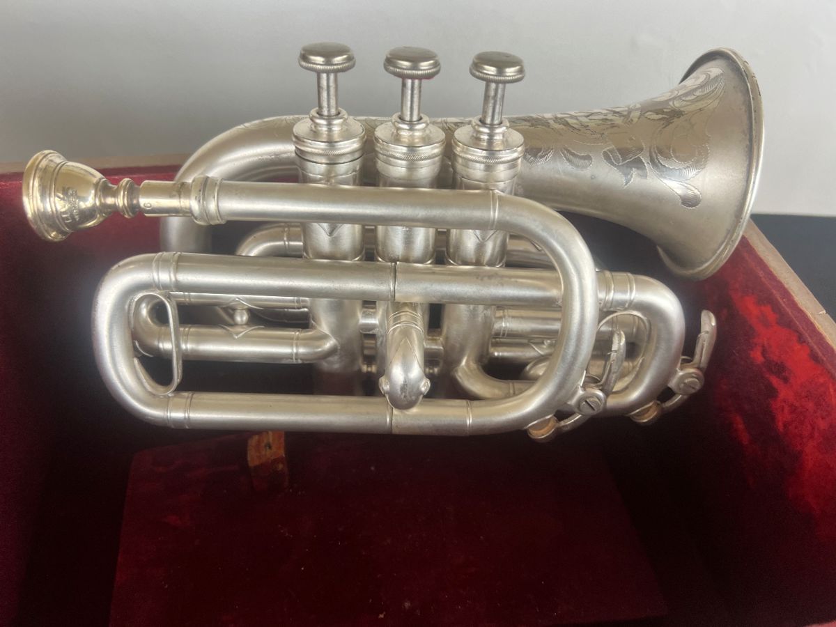 RARE York Pocket Trumpet in wonderful condition