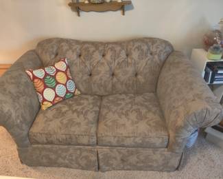 MATCHING SOFA $60 AND LOVESEAT $50