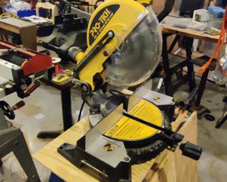 PRO-TKH MITER SAW AND STAND $50
