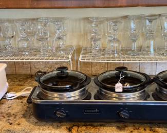 Appliances and glassware 