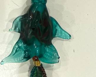 Some of the beautiful Jewerly you can make with the kiln and workshop. Will sell 4 kilns, books on how to make jewelry and all the glass, workbenches and cutters $4500