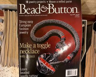 Bead and button books 