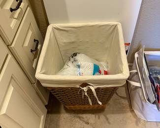 Chair and hamper