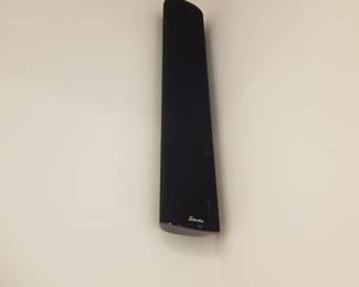 GoldenEar home theater includes TV, sound bar, 4 speakers & sub-woofer