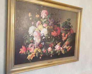 Still Life - Flowers and Fruit