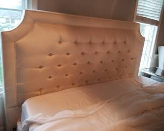 Upholstered king headboard