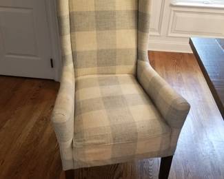 Dining room chair detail - two available. Made for Cambridge Collection, Conover NC