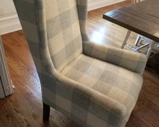 Dining room chair detail - two available. Made for Cambridge Collection, Conover NC