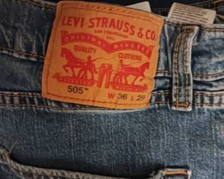 Men's blue jeans size 36 Levi's Strauss