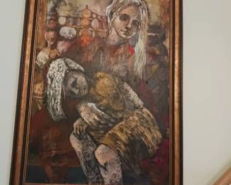 Barbara Hess Mercier oil painting