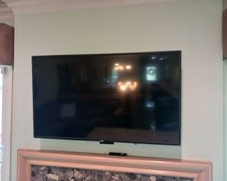Large flat screen television