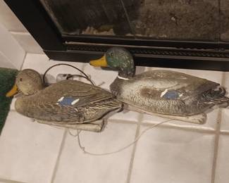 Plastic duck decoys