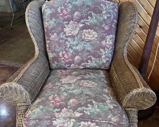 Wicker chair $280