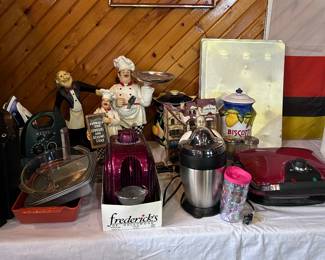 Kitchen appliances and decor