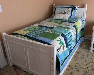 Twin bed and mattress set $200