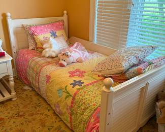 Twin bed and mattress set $200