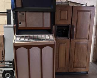 Scorpion 16mm Coin operated music video jukebox. There are 3 in this sale. One is fully operational and is $4000, one needs work and is $2500 and one is incomplete $1500.00