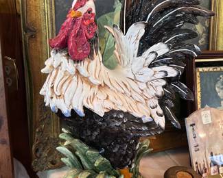 Ceramic Rooster $60