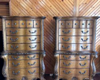 Matching French high boy chests $899 each