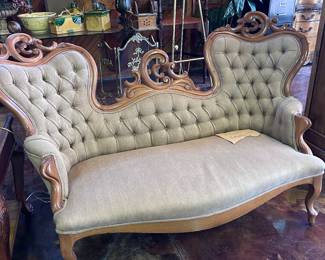 Antique Settee $600