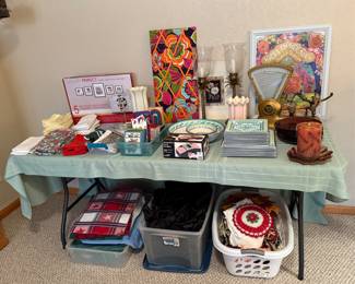 LINENS, GAMES, HOME DECOR AND MORE