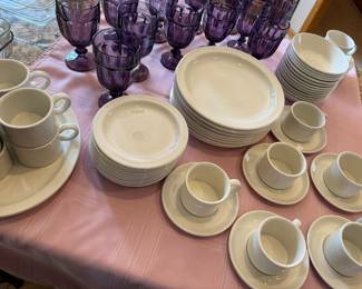 STONEHENGE MIDWINTER CHINA SET MADE IN ENGLAND MICROWAVE AND DISHWASHER SAFE