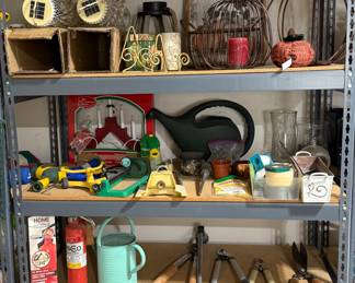 YARD TOOLS AND HOME DECOR
