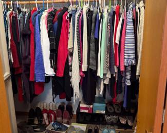 CLOTHING, SHOES, BOOTS, LAMP SHADES AND MORE