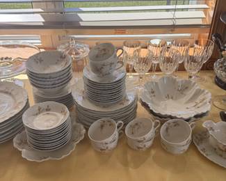 LOVELY ANTIQUE HAVILAND CHINA SET