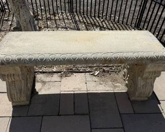 CEMENT BENCH