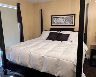 Lot 96 | King Sized Four Post Bed