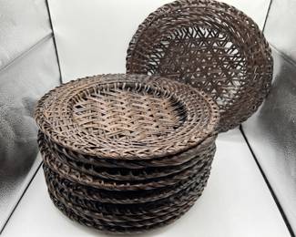 Lot 53 | Woven Charger Plates