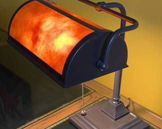 Lot 116 | Banker Style Table Desk Lamp