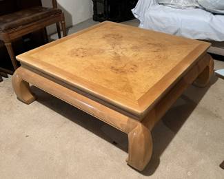 Lot 136 | Burlwood Ming Leg Coffee Table