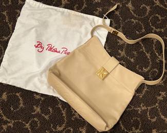 Lot 320 | By Paloma Picasso Leather Shoulder Bag Purse