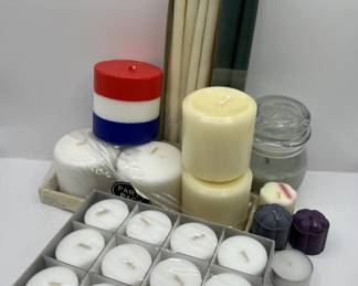 Lot 67 | Candles Tapers Super Skinny, Larger Candles