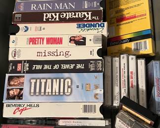 Lot 249 | VHS, incl Sealed Blank, Cassettes Vintage