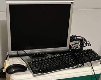 Lot 251 | Computer Monitor Keyboard Mouse