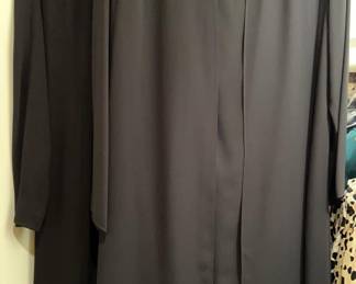 Lot 164 | Dramatic Long Sleeve Designer Vintage Cocktail
