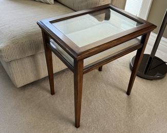 Lot 74 | Shadowbox Display Side Table