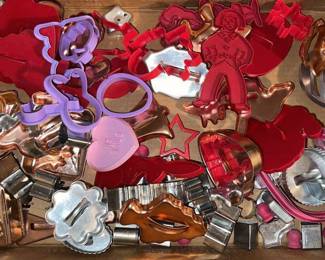 Lot 201 | Large Lot of Cookie Cutters