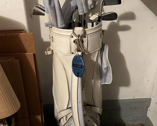 Lot 227 | Vintage Crazy Daisy Ladies Golf Bag Clubs