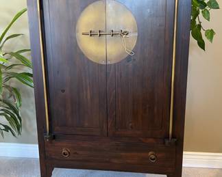 Lot 77 | Chinoiserie Wooden Cabinet Storage