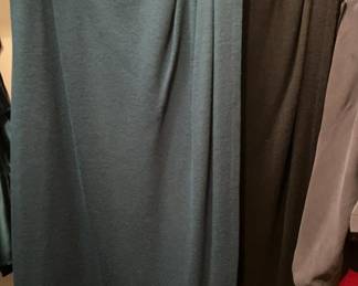 Lot 176 | (2) Sz12 Wool Vintage Ellen Tracy Maxi Skirts