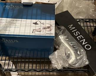 Lot 289 | Pegasus Faucet No Spigot, Shower Bar Part