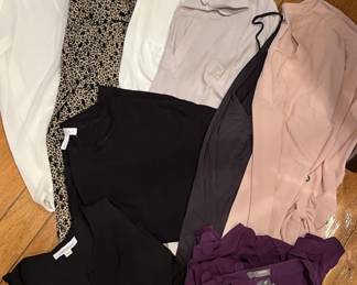 Lot 307 | Sz L/XL Gauzy Blouses Work Shirts Officewear
