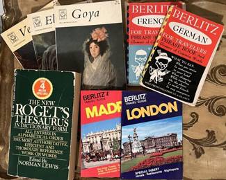 Lot 258 | Travel, Language, Art Reference Pocket Books